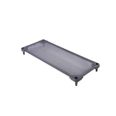 China Teslin fabric and plastic legs wholesale multifunctional cheap portable kindergarten rest guard steel bed for sale