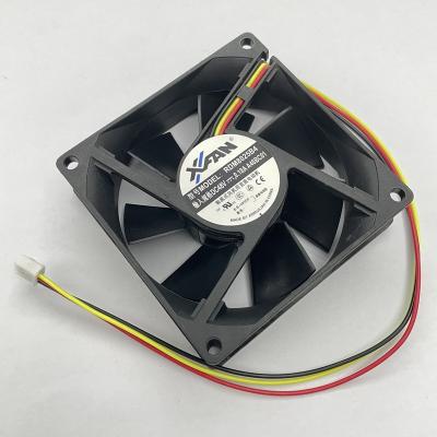 China All Round And Industry Double Ball Four Wire Axial Fan RDM8025B4 Flexible Application for sale