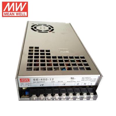 China MeanWell SE-450-12 360W 5V 30A 37.5A 400W 12V 24V 36V 48V Aluminum Case LED Rainproof Changing Power Supply for sale