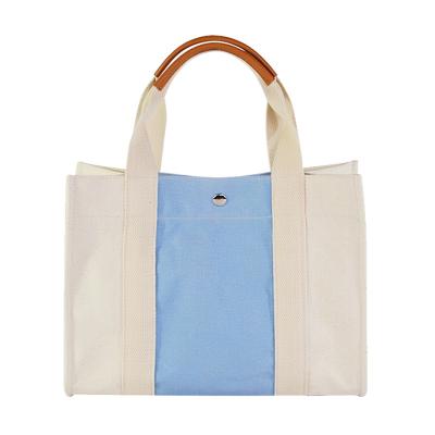 China Fashionable Large Capacity Canvas Cotton Boxy Tote Bag Low Prices for sale