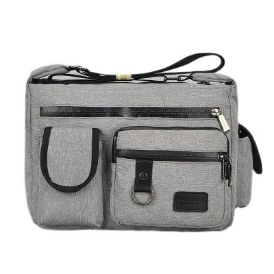 China Wholesale 2022 custom made polyester manufacturer logo messenger bag canvas messenger bag for men cross - body bag messenger for sale