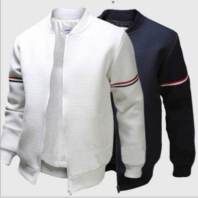 China Custom Private Label Men Sports Jacket Baseball Simple Thin Bomber Breathable Plus Size Jackets for sale