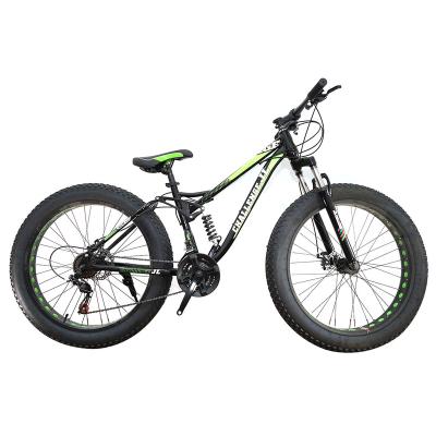 China 2021 New Model 20inch Alloy+Steel W/Lock 26 Inch Carbon Steel Fat Frame Tire MTB Bike Mountain Bike High Rise for sale