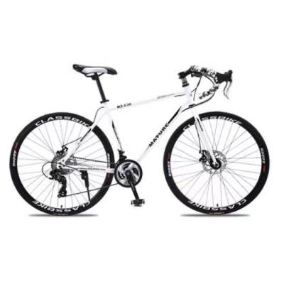 China Aluminum alloy/steel cheap price mens aluminum alloy frame fashional make OEM 700c road hybrid bike racing 700c bicycle for sale