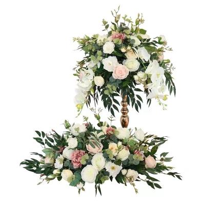 China Popular Enchanting Indoor Artificial Plants: Ideal Wedding Table Centerpieces, Event Decor, Photo Props, Pink Roses. for sale