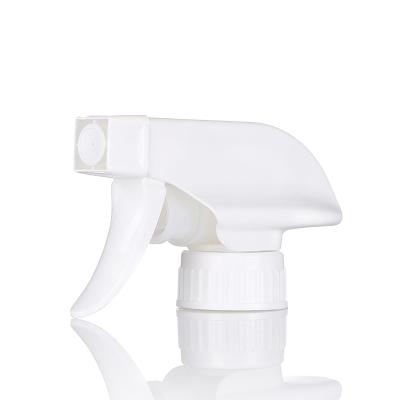 China Wholesale Non Spill All 28/410 Plastic Trigger Sprayer White Spray Trigger Sprayer for sale