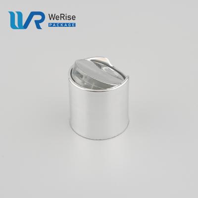 China Non Spill China Factory Professional Custom Glossy UV Disc Cap , Easy Open Plastic Cap for sale