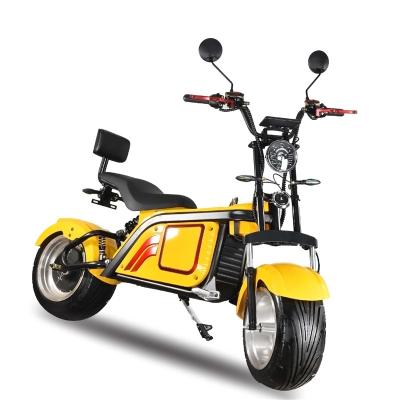 China 80KM/H Oil Brake 60V 1500w 2000w 3000w 55AH Motorcycle Unisex Powerful High Speed ​​Electric Harleyscooter for sale