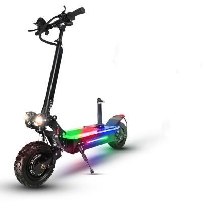 China Free Shipping EU USA Long Range 11inch Full Suspensions Scooter Price China 5600w Unisex Electric Scooter With Seat Eu Warehouse for sale