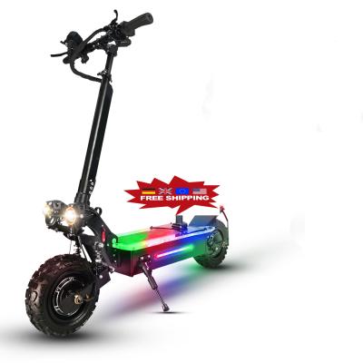 China DDP EU USA Warehouse 5600W Unisex Powerful Foldable Electric Scooter Riding 40 Degree 60v 27ah Lithium Battery For Electric Scooter for sale