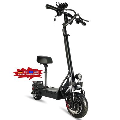 China Factory direct sale unisex electric scooter double motor 60V 2400w Eu warehouse 2400w scooter for adult for sale