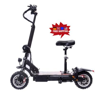 China Warehouse 60v 120km 4000w 5600w Powerful Unisex Long Distance European Warehouse Eu Electric Scooter for sale