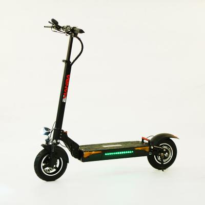 China 48V 500W Unisex Eu Warehouse High Quality Powerful Fast Folding Electric Scooter Unisex With Seat for sale