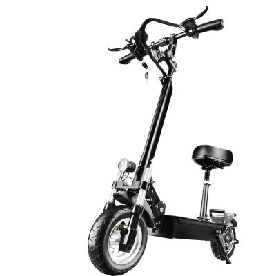 China Fast Shipping Unisex Warehouse 60V 2400w Shock Absorber High Speed ​​Hydraulic Electric Scooter Chopper Adult for sale