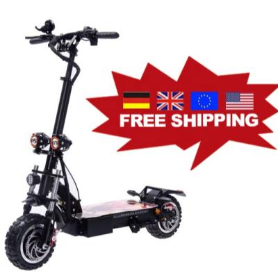 China Unisex Free Shipping Electric E Scooter Eu Scooter Adults Double Stock 60v 5600w 40ah High Speed ​​Motor for sale