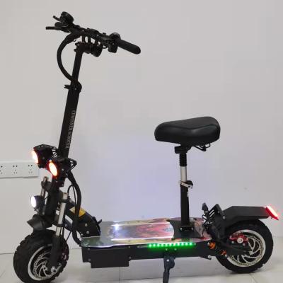 China EU Stock 5600W 60V 11inch Unisex Powerful Electric Scooter 100KM Foldable Eletrica for sale