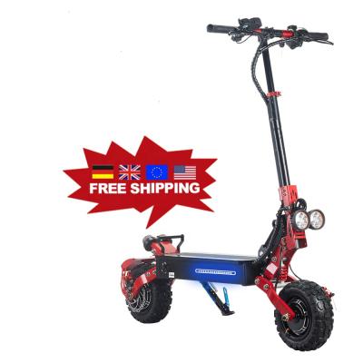 China EU Unisex Fast Delivery To The Door 2400W Motor E Scooter Dual Wheels Powerful Adult Electric Scooter for sale