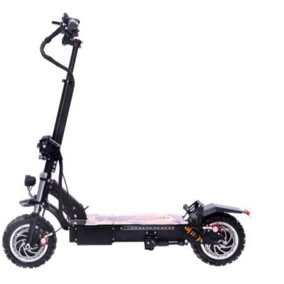 China Unisex Fat Tire Max Speed ​​AT 80km/h Scooter 60v 5600w Battery Parts Off Road Electric Scooter With Seat for sale