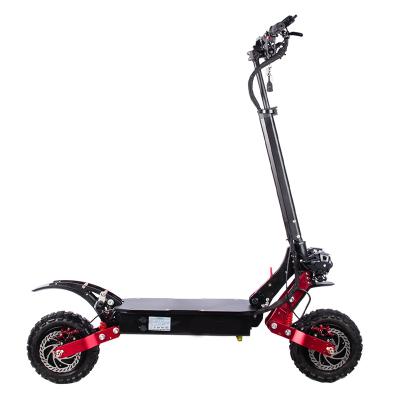 China 2 Wheel E Scooter 60v 5600w Double Motor 13inch Foldable Fat Tire Unisex Powerful Electric Scooter For Adult for sale