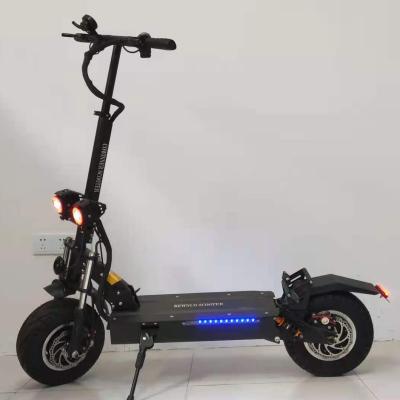 China New High Speed ​​80-90km/h Electro Scooter Cheap Unisex Adult Foldable Double Motor Electric Scooter 5600W With Seat for sale