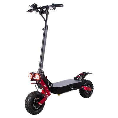 China Unisex Fast 11inch fat tire off road folding offroad scooter double wheel 60v 5600w e motor for sale for sale