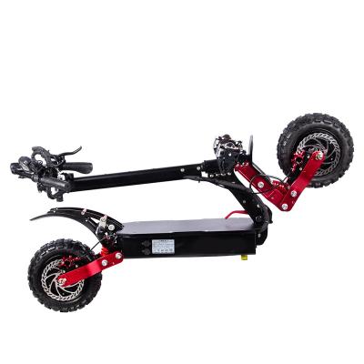 China 60V 11inch Max Speed ​​80km/h Price Two Tire Unisex Fast Powerful Fat Motor Best Dual 60v 5600w For Adult for sale