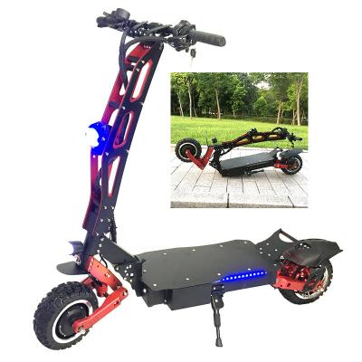 China Unisex most popular geofought beautiful 8000w 10000w 13inch 60V 72V powerful electric scooter with dual motor for sale