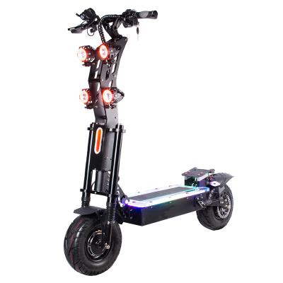 China High power 8000w 13inch unisex wide wheel 72v 45ah e scooter geofought electric cleaver scooters for sale for sale