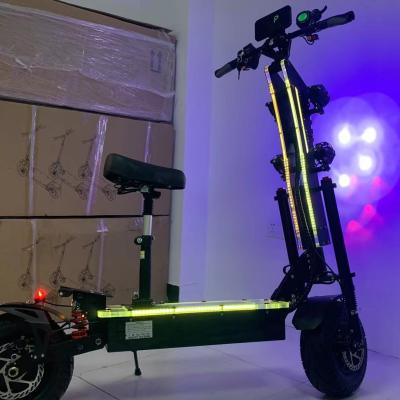 China High quality unisex GeoFought 8000w 60v 72v scooter dual to ride electric foldable scooters with seat for sale