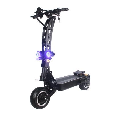 China 11 inch unisex high power off-road electric scooter factory adult 72v escooter dual motor 60v 3500w*2 for sale