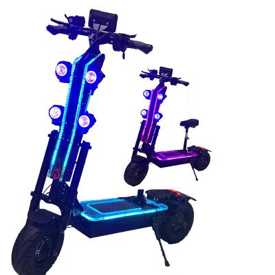 China New Foldable Double Kick Scooter 8000W 72v 30ah 40ah 50ah 80ah 90-120kmh Adult Electric Scooters Unisex Powerful 13inch Motor Models for sale