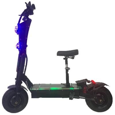 China 2021 72V 8000w Motor 100-130km/h Unisex Cheap Powerful High Speed ​​Double Folding Electric Scooter For Adults for sale