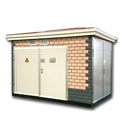 China 100KVA 630KVA Mobile Box Substation ISO9001 500kg Customizable for sale