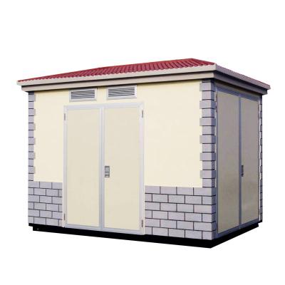 China 45KV Outdoor Kilowatt Power Prefab Substation European Style 1000A Container Substation for sale