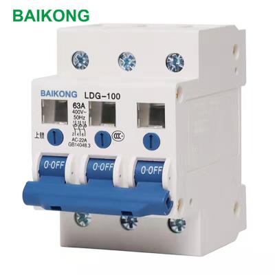 China Hittebestendige MCB-Stroomonderbreker 1A-63A 230V-380v Te koop