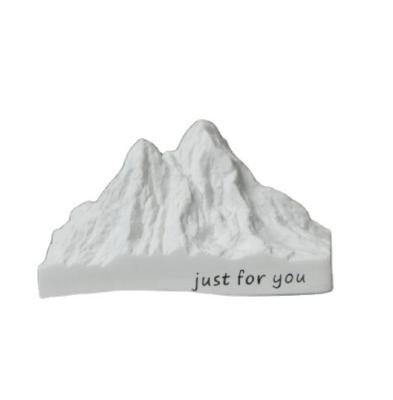 China Sustainable White Mountain Shaped Perfume Home Decoration Scented Ceramic Aromatherapy Stone Essential Oil Diffuser for sale