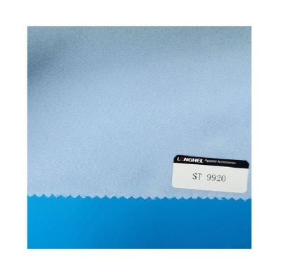 China Production Soft Fabric Good Prices 100% Polyester Interlining Fabric For Clothing for sale