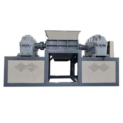 China Various Material Waste Shred Food Waste Crusher Claws Double Shaft Shredder Machine For Metal Nonmetal for sale