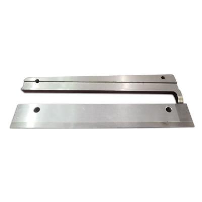 China Steel High Speed ​​Metal By Custom Shaped Nonstandard Blade For Cutting Cross Cut Machine for sale