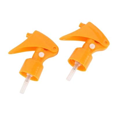 China Non Spill Customized Orange Color Watering Trigger Mini Sprayer 28/410 for sale