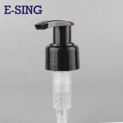 China Non Spill Plastic Switch Hand Pump Black Color Lotion Bottle Dispenser Pump for sale