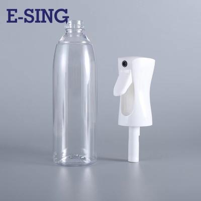 China Eco - Friendly 300ml Cosmetic Empty Plastic Continuous Spray Bottles For Alcohol for sale