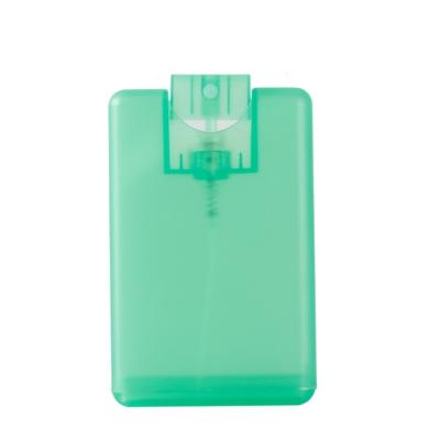 China Free Sample 20ML 30ML Eco - Friendly Empty Credit Card Perfume Bottle With Spray Cap for sale