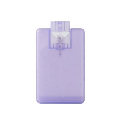 China 20ml Pocket Spray Cosmetic High Quality Empty Credit Card Perfume Bottle for sale