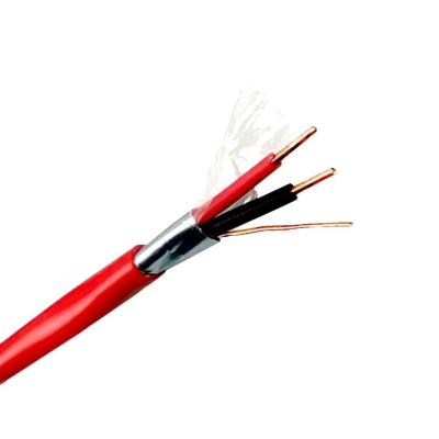 China Fire Alarm System Fire Alarm Cable Red PVC/LSZH Solid Copper Fire Alarm Cable 100m/300m/500m for sale