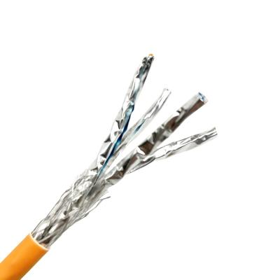 China Cat7 S/FTP LSZH cat7 LAN ethernet cable bare copper CPR ATLC003 for sale