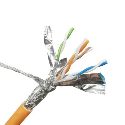 China S/FTP cat7 network cable made in china good price lan cable supplier 100m/305m/500m ATLC003 for sale