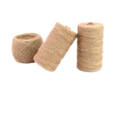 China Sustainable Natural Jute Rope Jute 1mm-60mm Braided Twisted Rope Diy Decoration Rope Recyclable Bundling Rope for sale