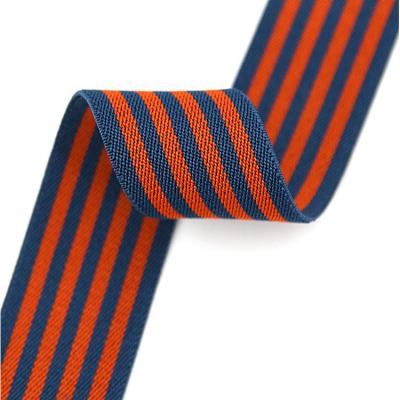 China Elastic Custom Jacquard Strap Polyester Webbing Durable Polyester Jacquard Strap For Underwear for sale