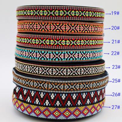 China High tenacity hot sale designs thick cotton blend webbing polyester webbing OEM cotton webbing for clothes for sale